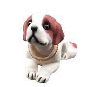 Generico Car Decoration Nodding Dog | Shaking Head Dog Toy | Dashboard Dogs | Touch of Canine Charm, Ideal for Dog Lovers, Easy to Install and Stylish Decoration for Car