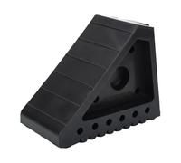 Generico Car Parking Wheel Stops, Wheel Chocks for Trailers, Rubber Non Slip Stoppers for Trunk Toolbox Trucks Trailer Outdoor Automotive Vehicle