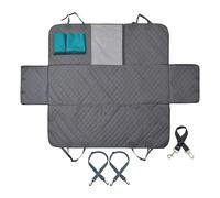 Generico Car Seat Protector for Dogs, 53,94 inch Waterproof and Scratch-Resistant Back Seat Mat with Non-Slip Bottom, Transparent Mesh Cover & Adjustable Straps - Fit for Cars, SUVs & Trucks