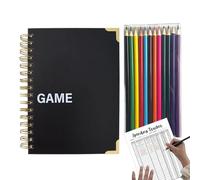 Genérico Carnet de points pour journal - Classeur de défis économiques, planificateur avec impression et écriture douce pour l'école, la maison, les amis, les voyages