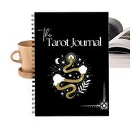 Genérico Carnet de tarot | Agenda portable pour réflexions quotidiennes, organiseur pour écrire des voyances, méditation, études, rêves, voyages et exploration