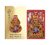 Generico Carte Chinois Du Tai Sui - Porte-Souvenir Décoratif,Cartes De Voeux Pour L'Année Du Cheval Zodiaque Chinois | Pour La, L'Harmonie, La Prospérité Et Le Succès