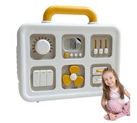 Generico Carte d'activité, planche sensorielle,Jouets éducatifs d'agitation - Centre d'activités d'apprentissage Skills Motor Birthday Development Toys for Girl Boy de 12 mois