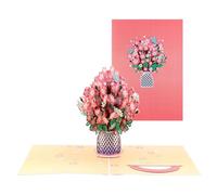 Generico Carte De Bon Saint | Carte postale Romantique pour la Maison - Cartes De San Tridimensionnel Faits à La Main,Pour Petite Amie Mari Femme Anniversaire Mère Merci