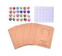 Generico Carte postale Amour | Naturel Pour Fêtes | 24 Pièces Cartes Amusantes Pour Échange Scolaire - Pour Amis Camarades De ole Bureau Anniversaire Voyage Fête