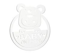 Generico **Cartels Baby Board | Autocollant amusant pour voiture | Autocollants de style de voiture, autocollants et autocollants de voiture, autocollants réfléchissants, résistants aux intempéries