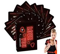 Genérico Cartes de conversation pour couples : jeu de questions sur les relations significatives, jeu d'interaction pour rendez-vous nocturnes, jeu d'initiation de débats amusants Vacacione