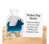 Generico Cartes de poche animaux pour , cartes décoratives positives - portable en forme de chien, accessoire de motivation pour la maison, le voyage, l'étude de travail, les occasions