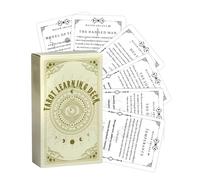 Genérico Cartes de Tarot - 78 Cartes Destin Fun Divertissement Jeu de société - Jeu de Tarot | pour et Adultes, réunions, fêtes et divertissements familiaux