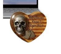 Generico Cartes De Voeux | Figurines Souvenirs Avec Conception De Crâne,Carte De Veux D'encouragement,Pour Voyage De Travail En Plein Air École Hommes Femmes Garçons Filles Adolescentes