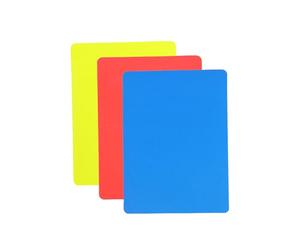 Genérico Cartes pour arbitres de football | Outil de juge de 3 pièces | Accessoires pour arbitres | pour volleyball, basket-ball, combat, handball, jeu pour femmes, hommes, arbitre et hockey