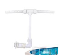 Generico Cascade pour Piscine Souterraine Fontaine - Irrigateur Rafraîchissant à Double Pulvérisation, Cascade d'eau pour Piscine - pour Jardin Cour Patio Décor Extérieur Agritourisme Aquatique