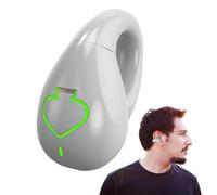 Genérico Casque à oreilles ouvertes avec clip : écouteurs antibruit sans fil, imperméables, sport sécurisé, réglage avec lecture de 6 heures, DIS