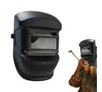 Genérico Casque de soudage auto-obscurcissant - Couverture faciale respirante pour fer à souder - Équipement d'entretien domestique, métallurgie industrielle et construction