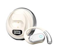 Generico Casque de sport ouvert sans fil avec suppression du bruit, avec qualité d'appel claire, entraînement de voyage, gym, cyclisme, course, utilisation à