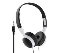 Generico Casque filaire pliable - Noir, beau casque pour ordinateur, excellent équipement pour la suppression du bruit, excellente écoute sur tablettes de grande taille, instrument audio I