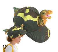 Genérico Casquette de Baseball | Casquette de Baseball Dinosaure pour - Décontractée avec Protection Solaire Design Moderne pour Anniversaire, Halloween, Camping et Visite au Zoo
