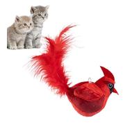 Generico Cat Bird Toy Flapping, Flapping Wings Chirping Bird, Realistic Bird Cat Toy, Automatic Cat Toy Bird, Interactive Flying Bird Toy, Super Soft Cat Bird Toy, Indoor Cat Exercise Toy Toy