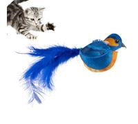 Generico Cat Bird Toy Flapping, Flapping Wings Chirping Bird, Realistic Bird Cat Toy, Automatic Cat Toy Bird, Interactive Flying Bird Toy, Super Soft Cat Bird Toy, Indoor Cat Exercise Toy Toy