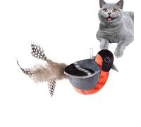 Generico Cat Bird Toy Flapping, Flapping Wings Chirping Bird, Realistic Bird Cat Toy, Interactive Flying Bird Toy For Cats, Automatic Cat Bird Toy, Bird Chirping Toy For Cats, Indoor Cat Exercise Toy