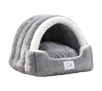 Genérico Cat Cave | Tente apaisante pour animaux de compagnie avec coussin amovible pour chambre à coucher, terrasse, balcon, maison ou salon