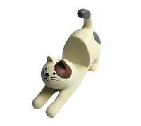 Genérico Cat Desk Support de téléphone portable en résine pour smartphone Motif animal