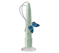 Genérico Cat Interactive Toy, Rechargeable Teaser Wand, Smart Enrichment Device, Suction Cup Play Tool Stimulating Entertaining Exercise Boredom Relief Use Pet Activity Training Fun Engagement