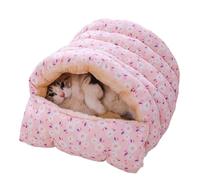 Generico Cat Nest - Cloth, 19,69 x 15,75 x 9,84 in Cave Nest Tent Thickened Warm Design | Convertible Bed Portable Pet Shelter, Soft Sleeping House For Cats, Kittens, Puppies, Petits Dogs, Travel