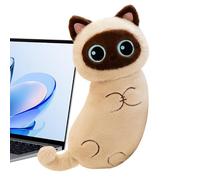 Generico Cat Plush,Realistic Cute Soft Decor Toy - Realistic Cat Stuffed Animal | For Home House Bedroom Bed Living Room Indoor Desk Outdoor Girls Boys Woman