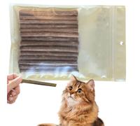Genérico Cat Teeth Cleaning Stick - Natural Silvervine Chew Toy | Boredom Relief Snack Stick,For Cats, Care Chew To Clean Teeth & Support Ôral Health