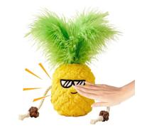 Genérico Catnip Toys | Ananas Shape Teeth Cleaning Interactive Game | Built-in Sound Device Cat Teething Toys For Small Medium Large Breed Dog Puppy | Kitten Pet Indoor Cage