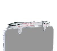 Genérico Cell Phone Triggers, Zero Delay Controller, Ergonomic Grip Attachments with Fast Response, Durable Aid, Daily Supplies for Practice Leisure Social Play Kids Teens Competition