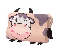 Genérico Cervicale Bambini In Seta Di Ghiaccio (40 x 25 cm) - Mini Orthopédique Rinfrescante avec Design Cartoni Animati | Basso Profilo (7 cm) pour asile, Viaggio & Riposino Estivo (Schiuma Morbida)