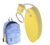 Generico Chaîne flottante - Keychain on Water | pour bateau de conteneur de sécurité | | Chaînes flottantes ovales | Accessoires de sports nautiques Sac d'école pendentif de tondeuse, jaune,