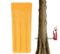 Genérico Chainsaw Wedge - Tree Felling Wedges | Tree Felling Wedges for Wood Splitting, Logging Tools and Equipment, Chainsaw Accessories Guide Trees Stabilise and Safely To Ground