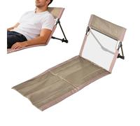 Generico Chaise de salon portable | 76 x 39 x 38 cm Folding Poolside Lounge | Polyvalent Beach Mat Chairs - Ergonomic For Adults Kids Outdoor Camping Picnic Lawn Poolside Backpacking Travel Vacation