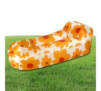 Genérico Chaise longue gonflable portable pour camping, piscine, canoë, plage
