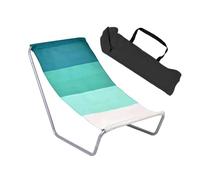 Genérico Chaise longue pliable : fauteuil inclinable de plage portable | Siège résistant sur la terrasse, repos pour le patio | Chaise durable pour bronzer sur gazon de la piscine, design mode