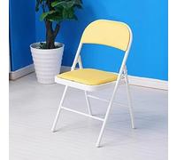 Generico Chaise pliante portable pour ordinateur, tabouret élégant, design léger et confortable, renforcée pour le bureau et les loisirs, solution peu encombrante pour la maison et le travail.