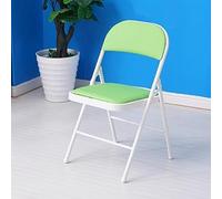 Generico Chaise pliante portable pour ordinateur, tabouret élégant, design léger et confortable, renforcée pour le bureau et les loisirs, solution peu encombrante pour la maison et le travail.