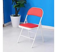 Generico Chaise pliante portable pour ordinateur, tabouret élégant, design léger et confortable, renforcée pour le bureau et les loisirs, solution peu encombrante pour la maison et le travail.