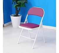 Generico Chaise pliante portable pour ordinateur, tabouret élégant, design léger et confortable, renforcée pour le bureau et les loisirs, solution peu encombrante pour la maison et le travail.