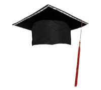 Generico Chapeau de diplôme, chapeau de remise des diplômes d'étudiants,Chapeau de cylindre lumineux à LED pour la célébration de l'obtention du diplôme | Décoration de remise des diplômes pour les