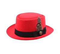 Genérico Chapeau de l'Oktoberfest, chapeau de l'Oktoberfest pour homme, avec plumes, emblèmes Oktoberfest Costumes pour femme, accessoires de déguisement Oktoberfest, multi-usages