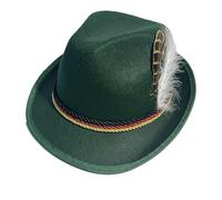 Genérico Chapeaux Oktoberfest pour homme - Chapeau de déguisement non tissé, accessoire rétro de costume de l'Oktoberfest pour adultes, Halloween, bal masqué, jeu de rôle, fête
