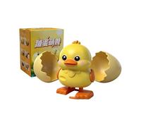 Generico Charger les oeufs - Jouet à horlogerie de 3,7 pouces | Oeufs avec design d'animaux, maison, école, articles amusants pour les fêtes de Pâques | Salle d'anniversaire en voyage