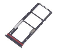 Generico Chariot plateau de logement tray compatible avec MOTOROLA MOTO G04S XT2421-8 XT2421 porte carte nano Sim1+ SIM 2 + fente slitte logement mémoire micro carte SD (Noir)