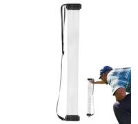 Genérico Chariot portable pour balles de pickleball - Support pour 12 balles, accessoire de sport transparent, design et durable | ramasse Pelotass Tennis Pickleball facilement pour pratiquer le