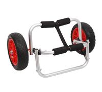 Genérico Chariot pour kayak - Canoë Tote Trolley Bateau Remorque Chariot transporteur - Chariot de canoë pour kayak sûr et résistant pour transport en bateau en canoë