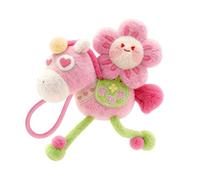Generico Charm Année Du Cheval Pour Sac - 2026 Mascotte Cheval Pendentif Peluche,Mascotte Animal Souple - Pour Adultes Et Amis, Pour Sac, Sac à Dos ou Sac à main, Idéal Pour Voyage Et